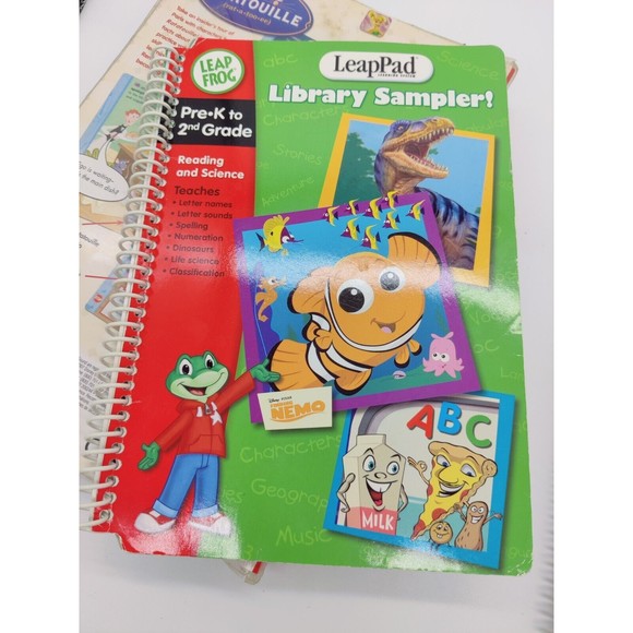 Leap Frog LeapPad Learning System Disney PIxar Ratatouille K-1st Book  Cartridge - Picture 13 of 16